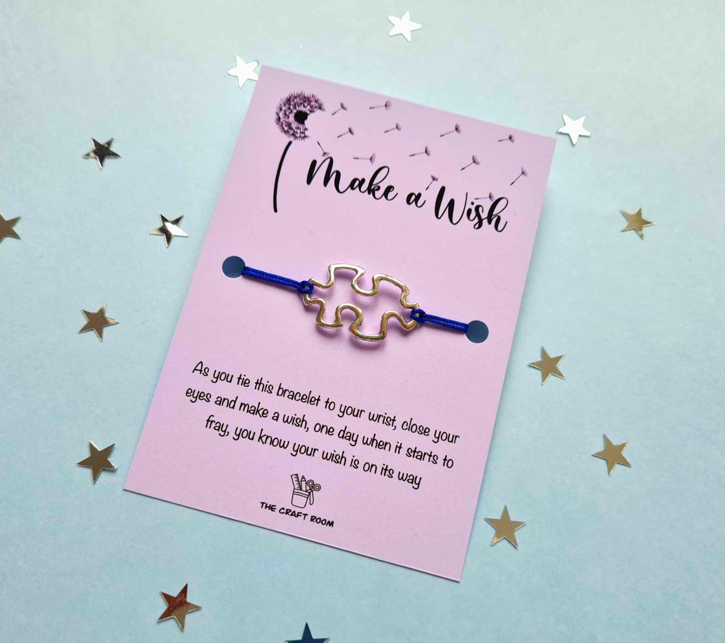 Autism Awareness Wish Bracelet