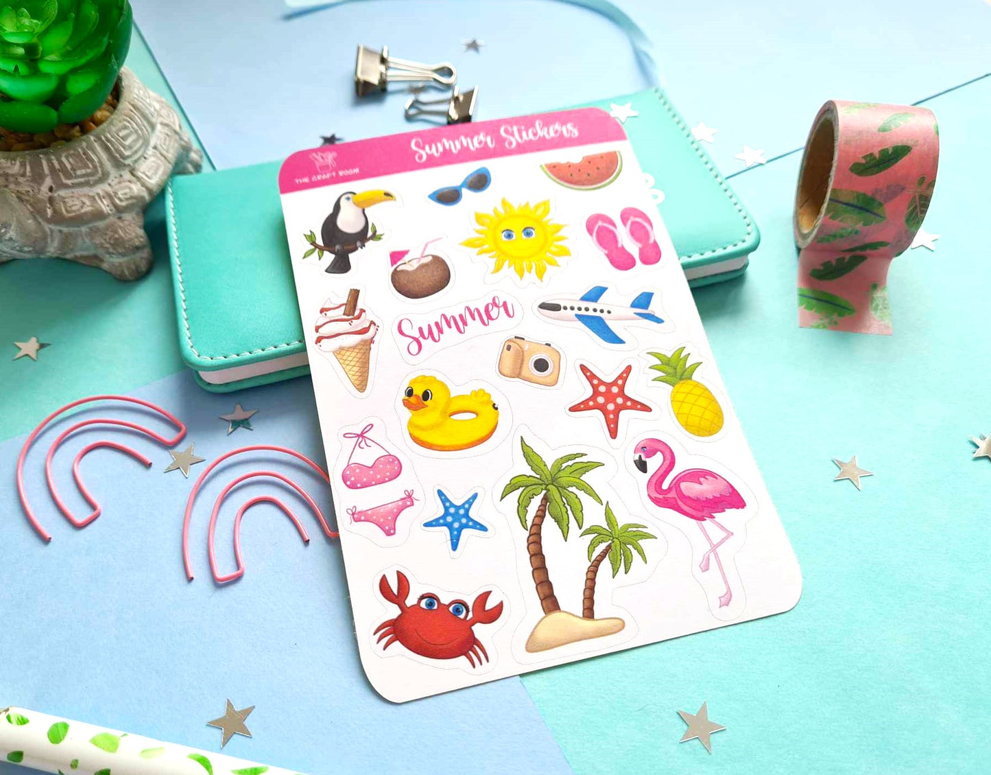 Summer Sticker Sheet