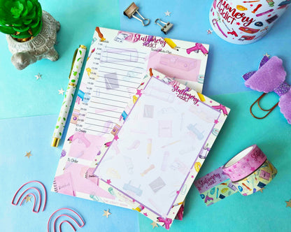 A5 Stationery Addict Daily Notepad