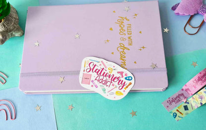 Stationery Addict Vinyl Sticker