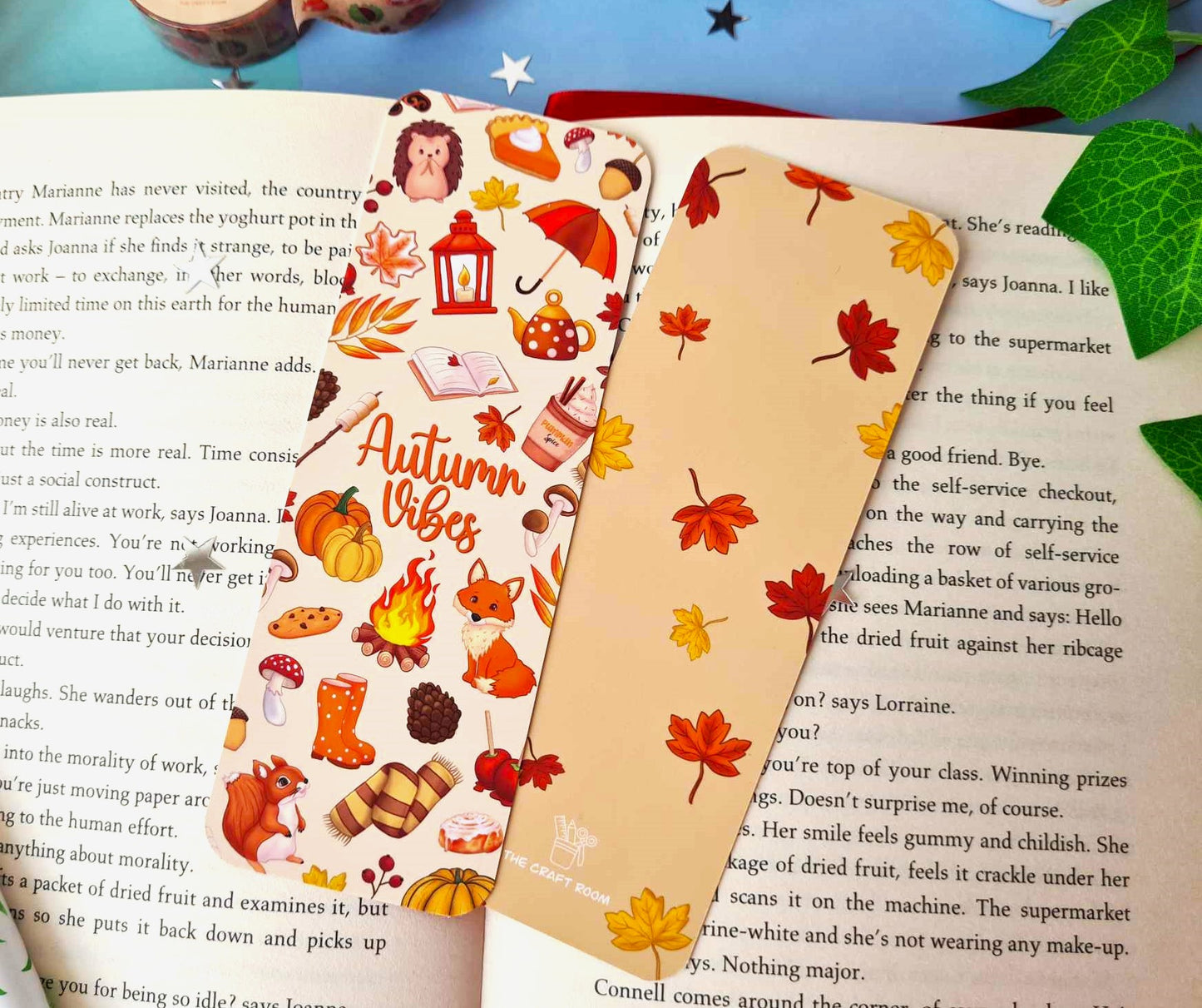 Autumn Vibes Bookmark