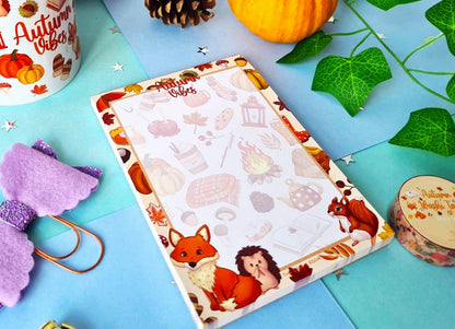 A6 Autumn Vibes Notepad