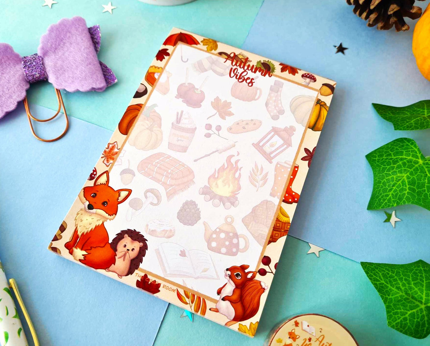 A6 Autumn Vibes Notepad