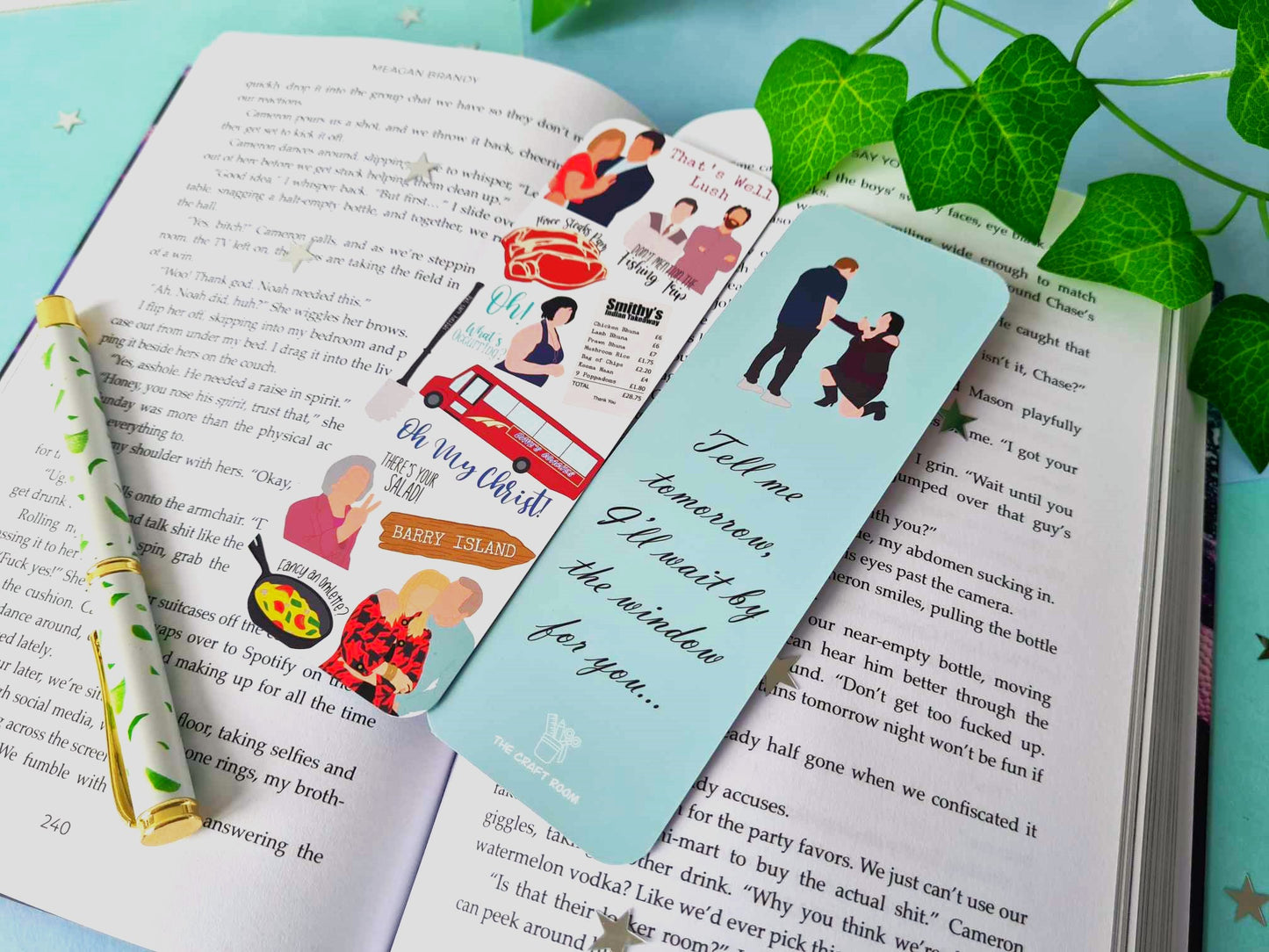 Gavin & Stacey Themed Bookmark