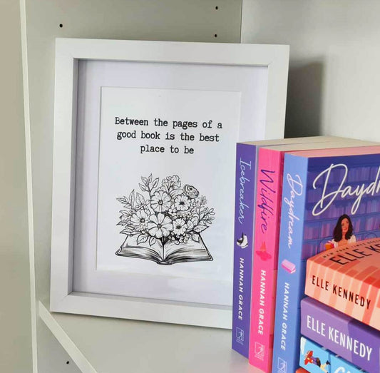 A5 Between The Pages Art Print