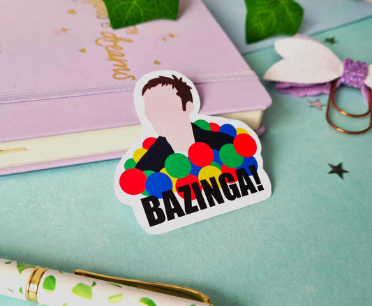 Bazinga! Vinyl Sticker