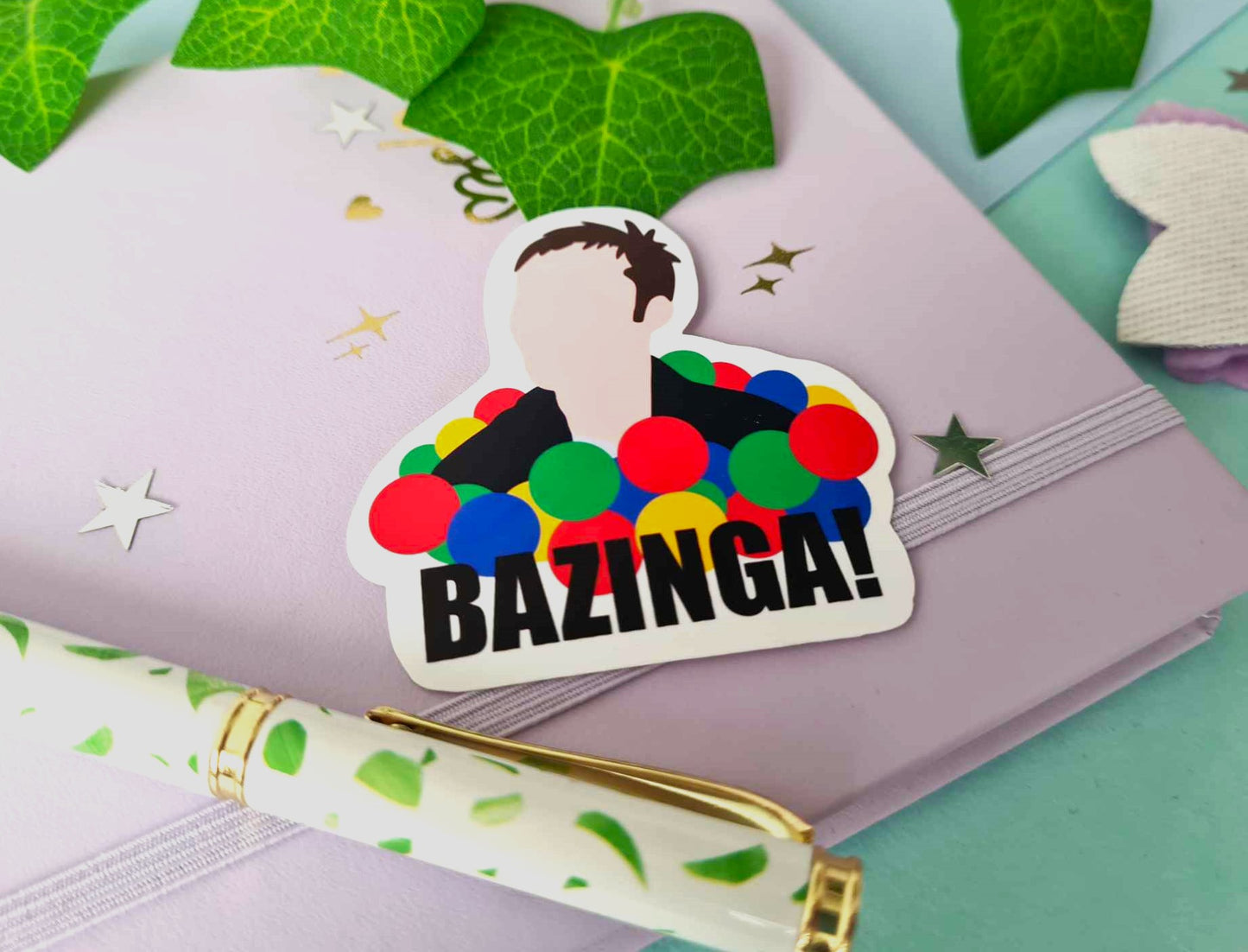 Bazinga! Vinyl Sticker