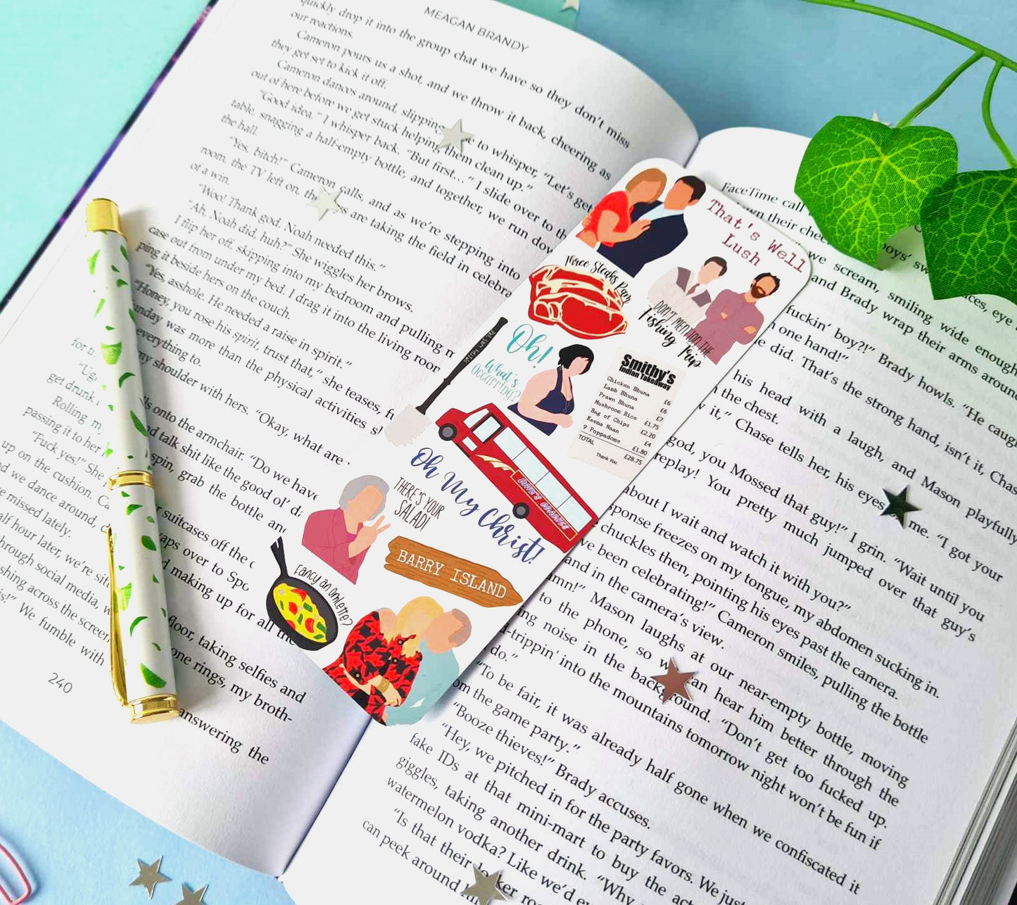 Gavin & Stacey Themed Bookmark