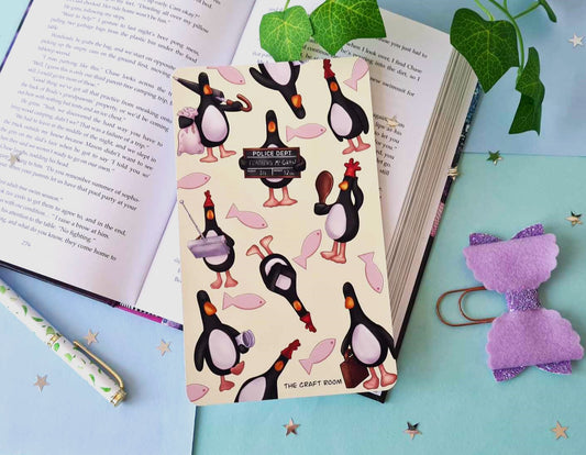 Evil Penguin Feathers Kindle Insert