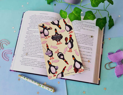 Evil Penguin Feathers Kindle Insert