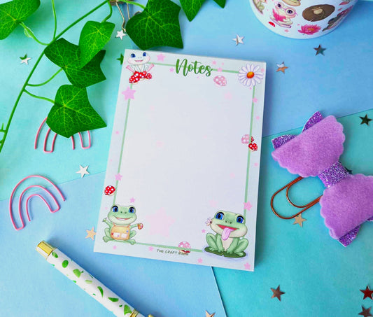A6 Froggy Notepad
