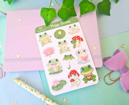 Froggy Sticker Sheet