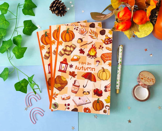 Autumn Themed Notebook