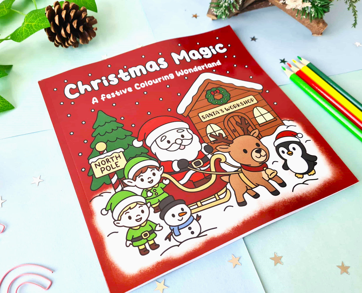 Christmas Magic Colouring Book