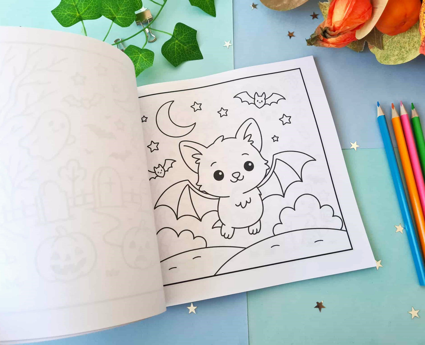 Spooky Season Colouring Book