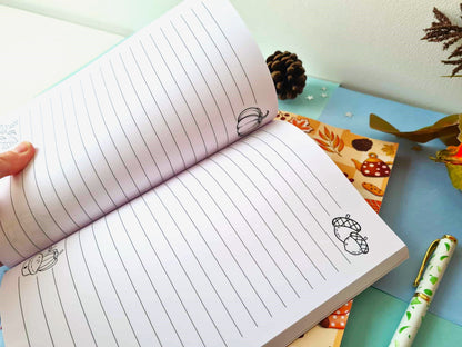 Autumn Themed Notebook