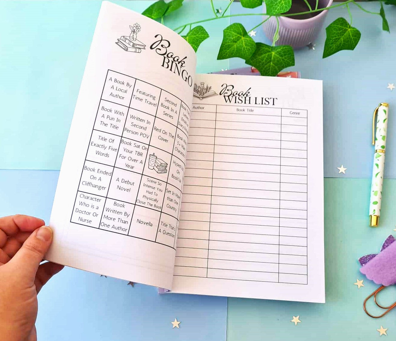 Reading Journal Notebook