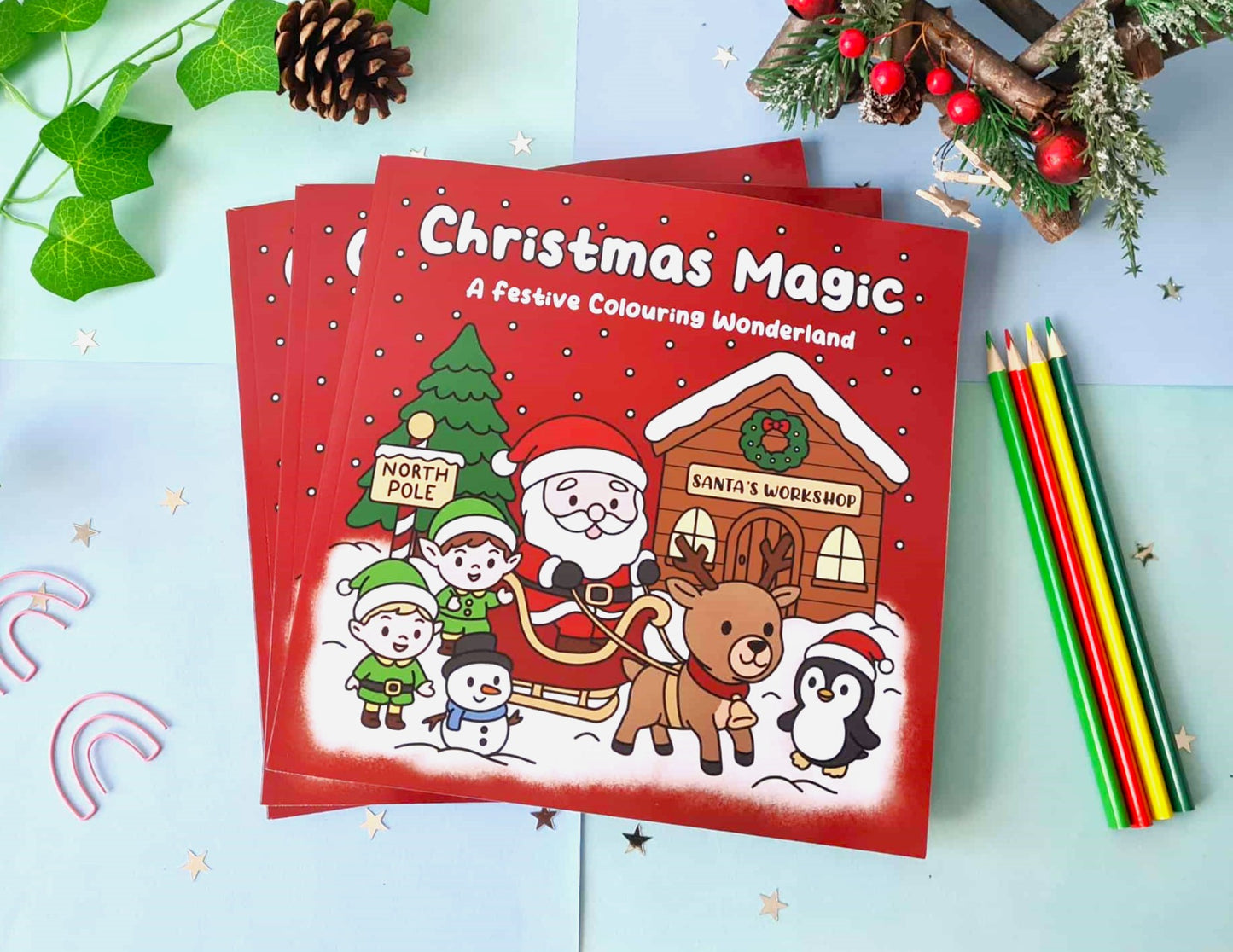 Christmas Magic Colouring Book