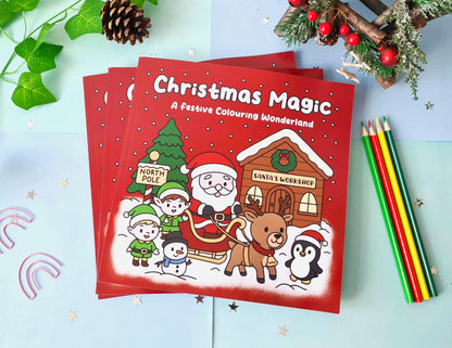 Christmas Magic Colouring Book
