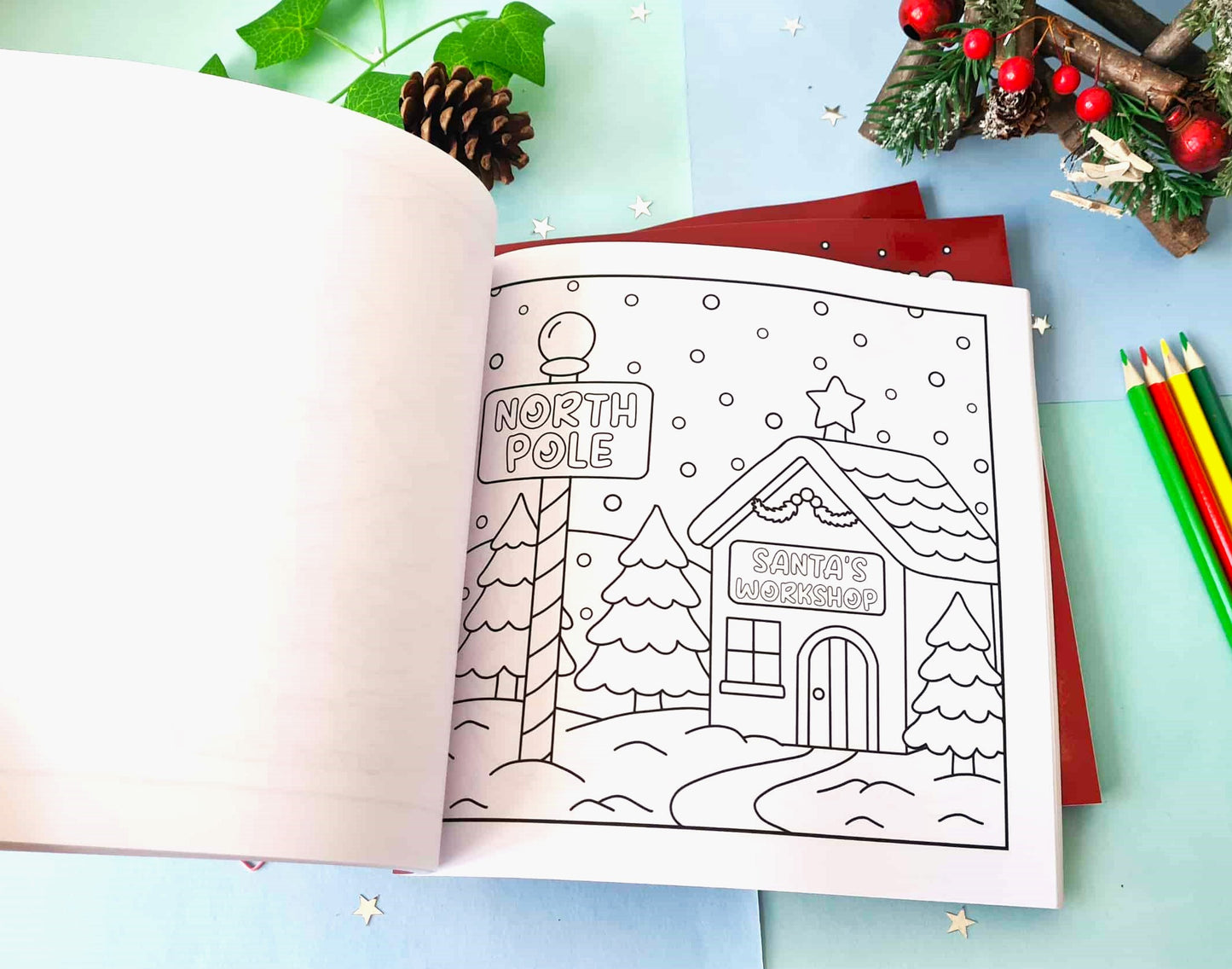 Christmas Magic Colouring Book
