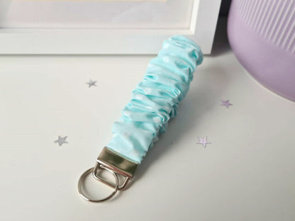 Pastel Spotty Scrunchie Wristlet