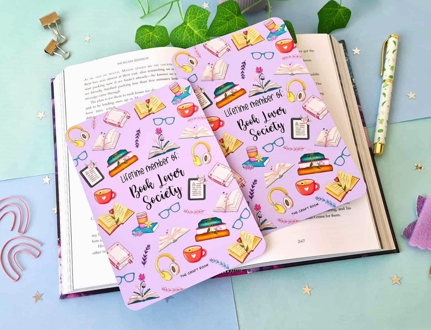 Book Lover Society Kindle Insert