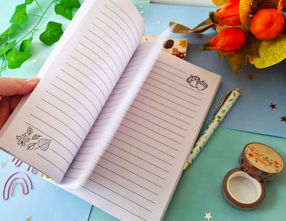 Autumn Themed Notebook