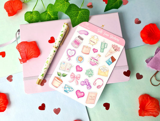 Self-Love Sticker Sheet