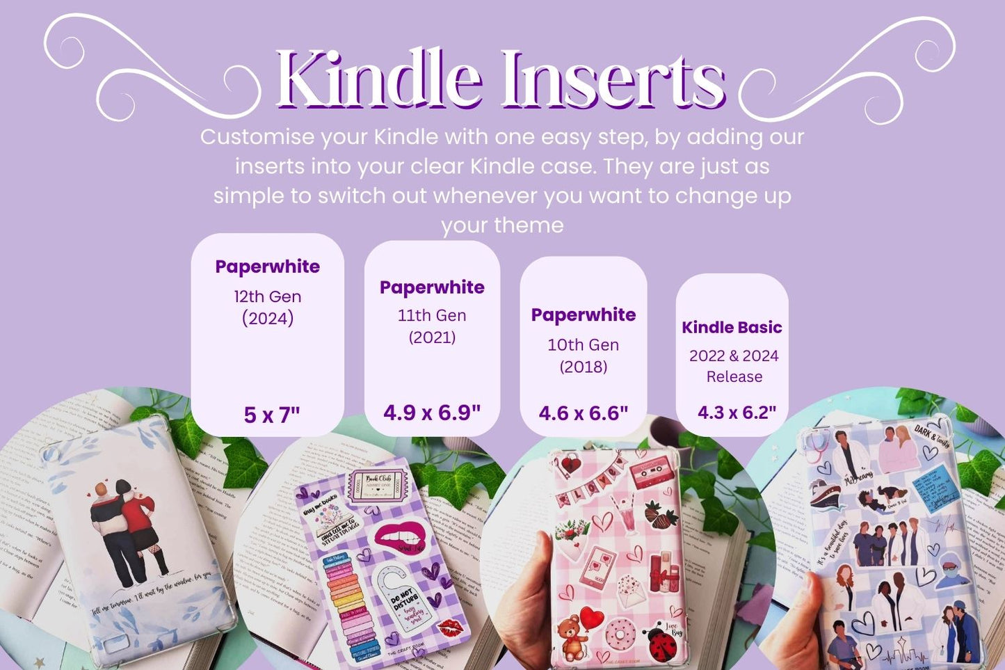 Froggy Kindle Insert