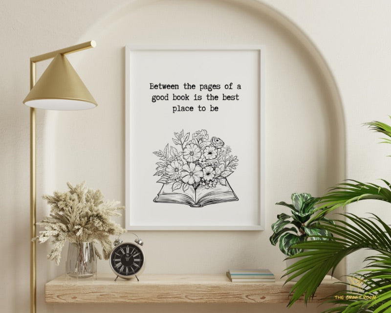 A5 Between The Pages Art Print