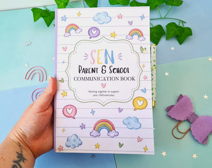 SEN Parent & School Communication Book
