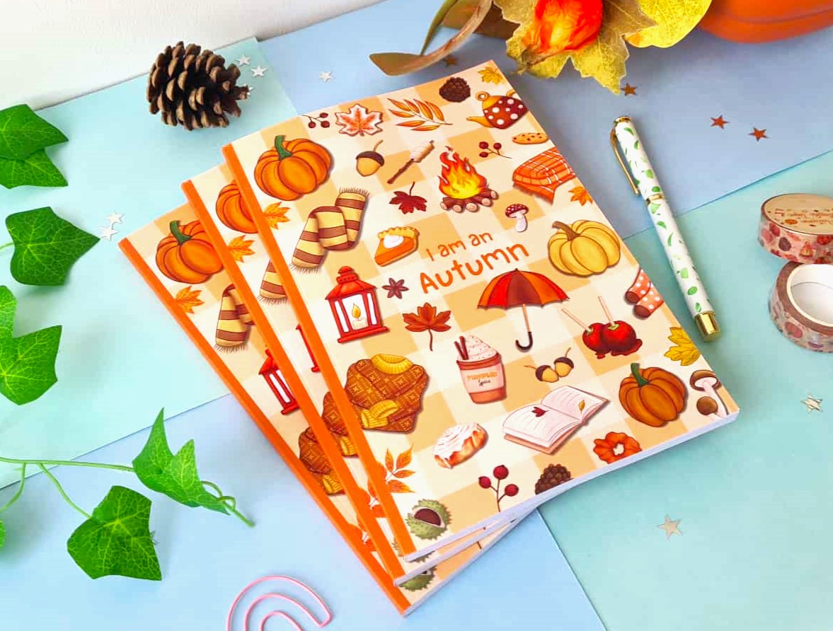 Autumn Themed Notebook