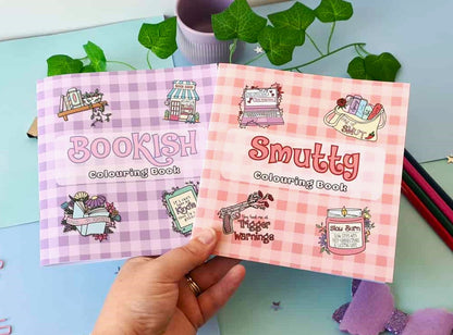 Bookish Colouring Book