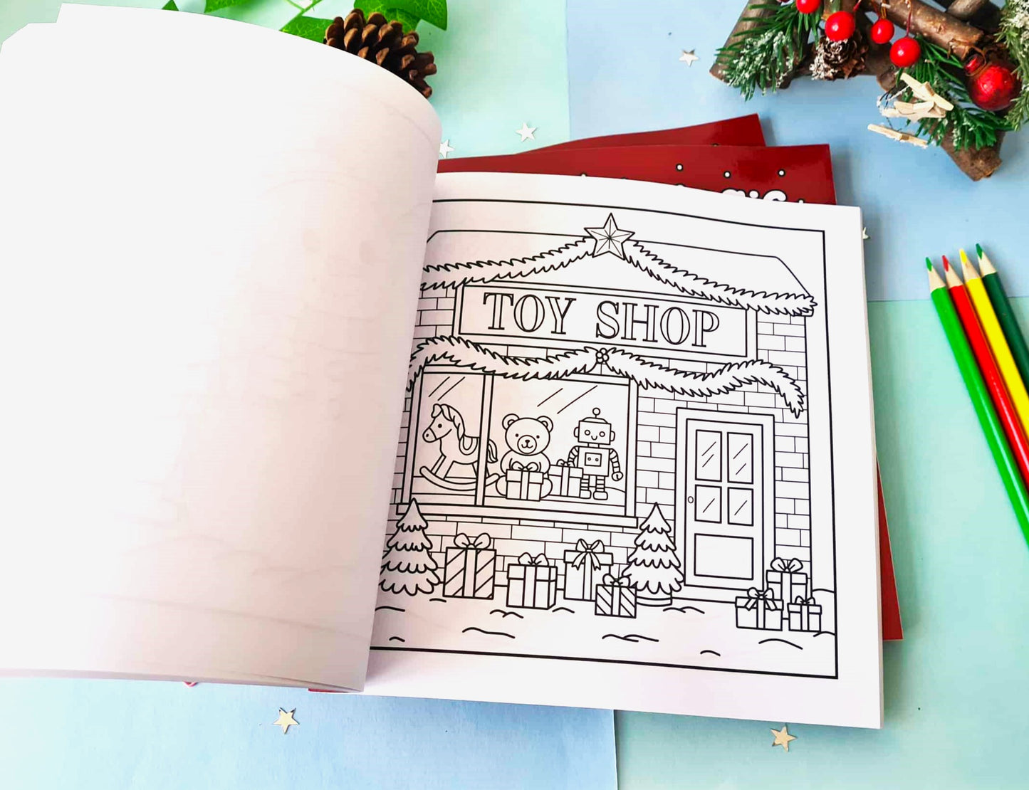 Christmas Magic Colouring Book