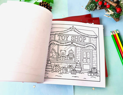 Christmas Magic Colouring Book