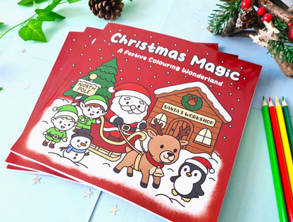 Christmas Magic Colouring Book