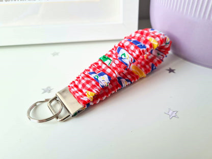 School Themed Scrunchie Wristlet
