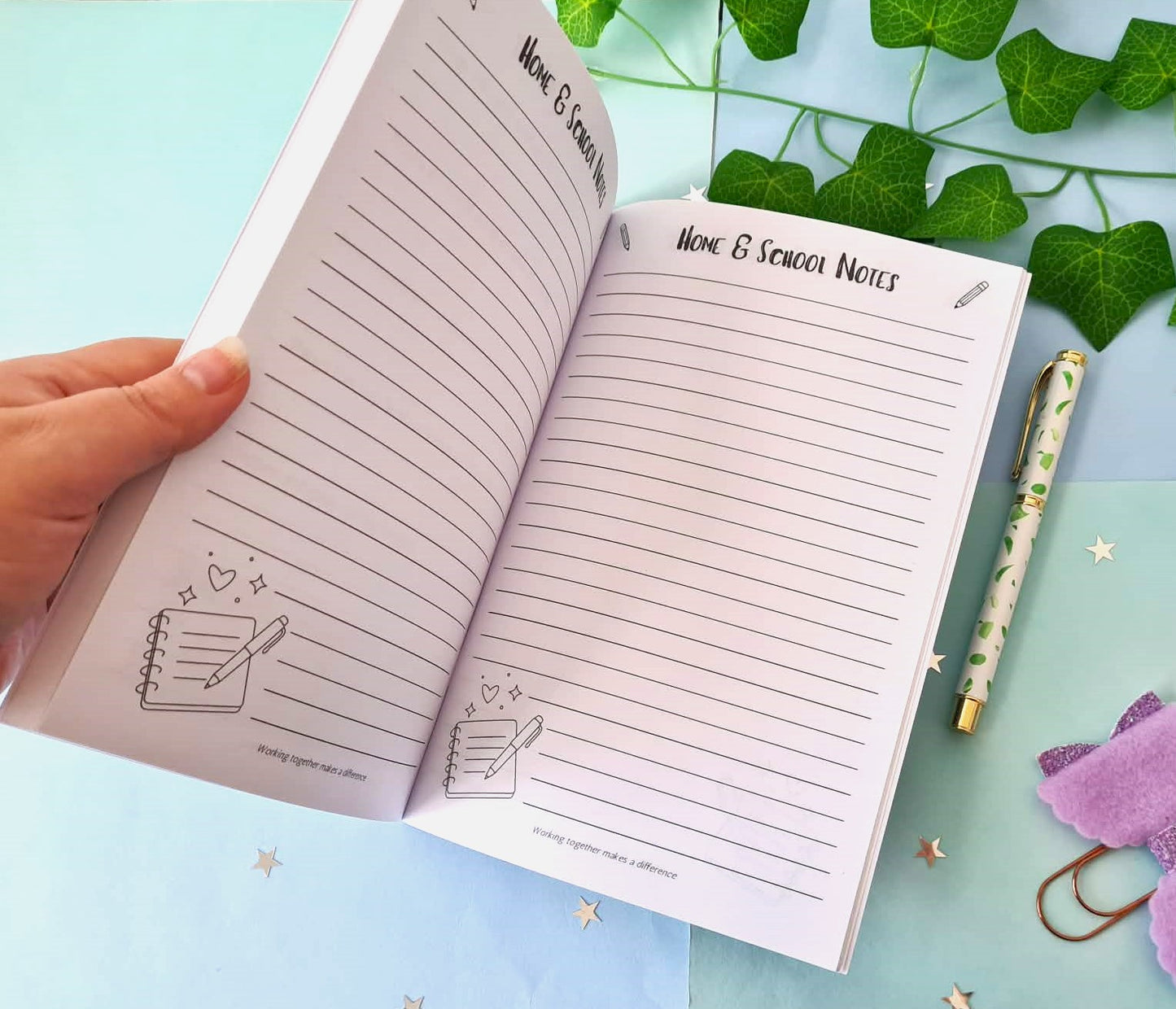 SEN Parent & School Communication Book