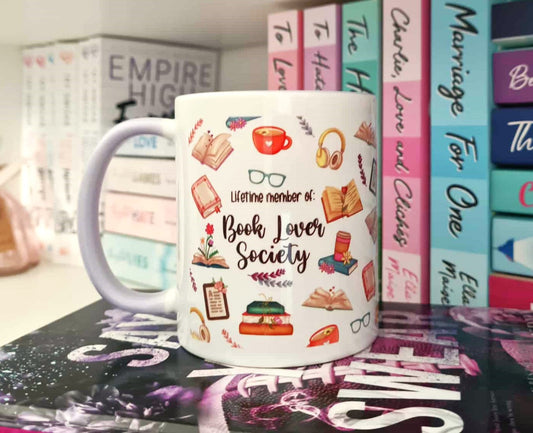 Book Lover Society Mug