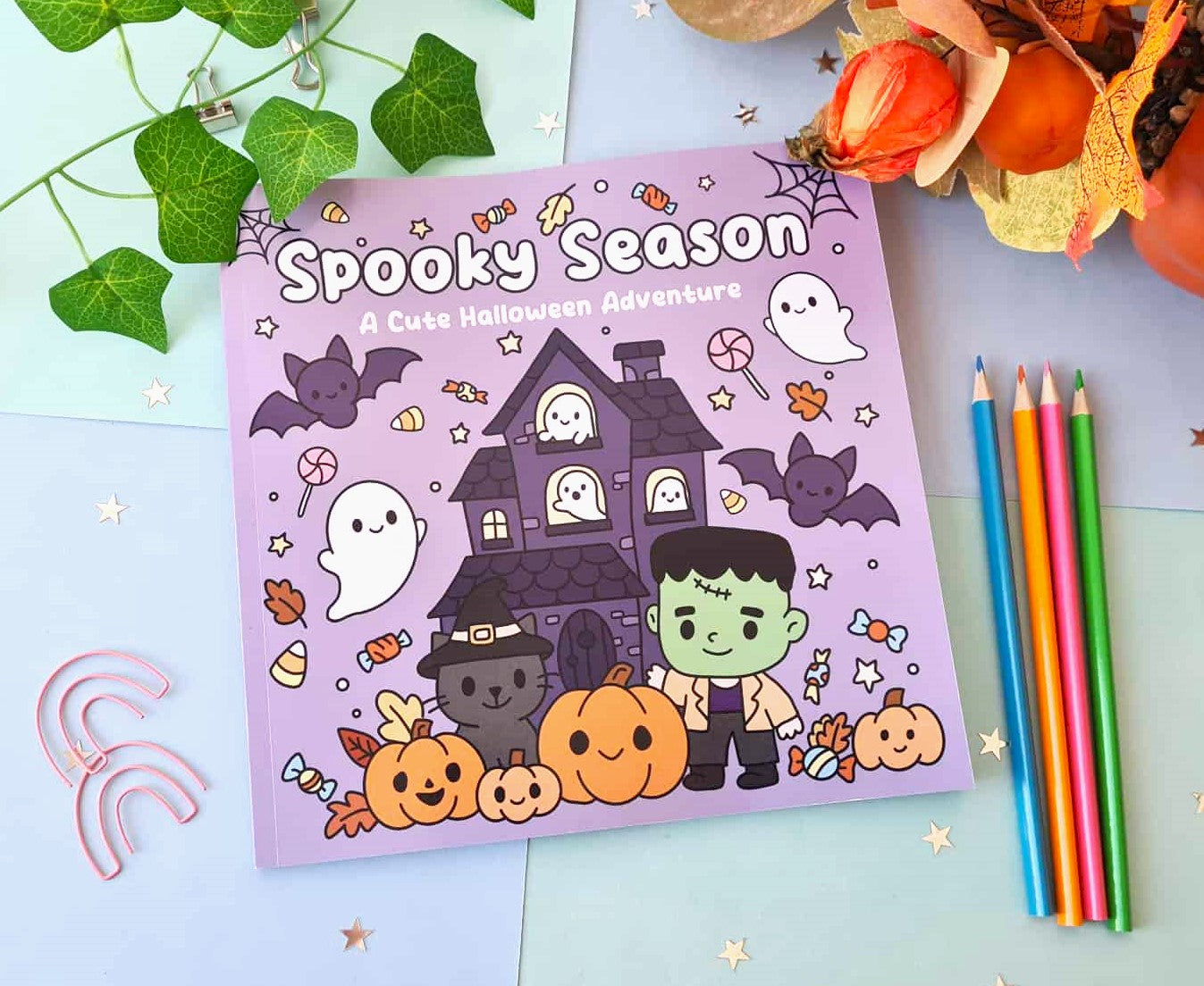 Spooky Season Colouring Book