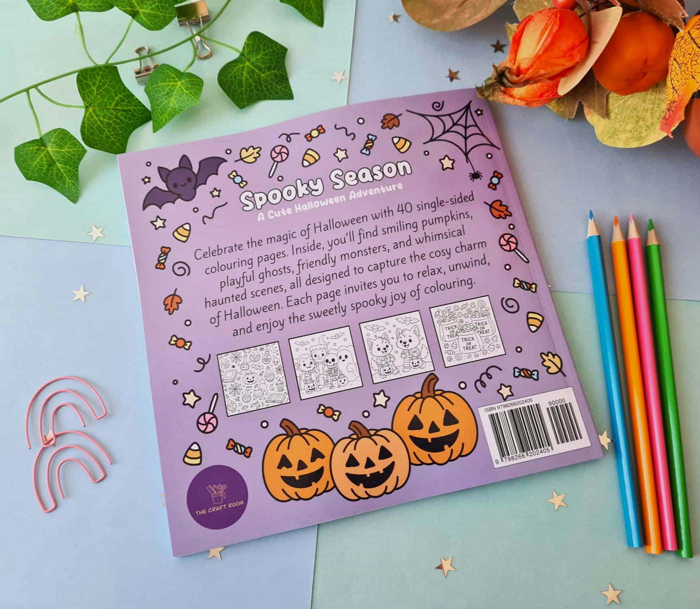 Spooky Season Colouring Book