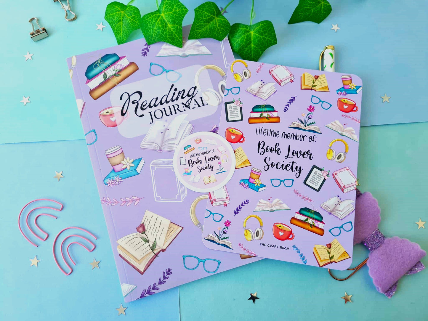 Book Lover Society Vinyl Sticker