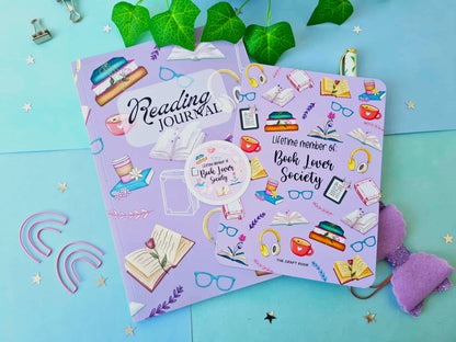 Book Lover Society Vinyl Sticker